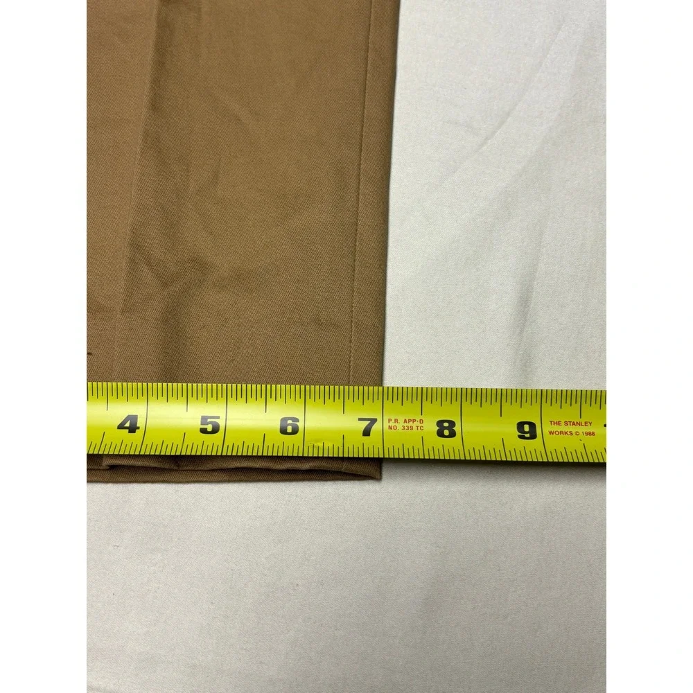NWT Banana Republic Tailored Fit Chino Pants Mens 32x32 Khaki Brown Cotton‎
